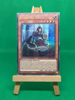 MP23-EN253 Exosister Stella Prismatic Secret Rare 1st Ed YuGiOh YuGiOh - Image 2