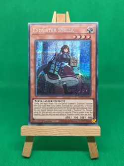 MP23-EN253 Exosister Stella Prismatic Secret Rare 1st Ed YuGiOh YuGiOh - Image 3
