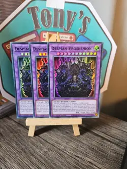 Despian Proskenion DAMA-EN035 Super Rare 1st Edition YuGiOh - Image 1