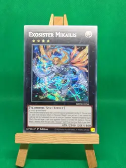 Exosister Mikailis MP23-EN256 Prismatic Secret Rare 1st Edition Yugioh Holo - Image 4