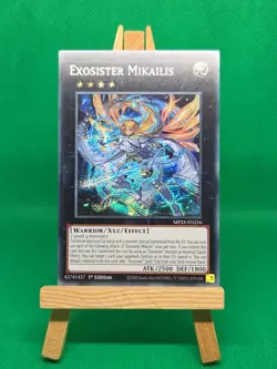 Exosister Mikailis MP23-EN256 Prismatic Secret Rare 1st Edition Yugioh Holo - Image 5