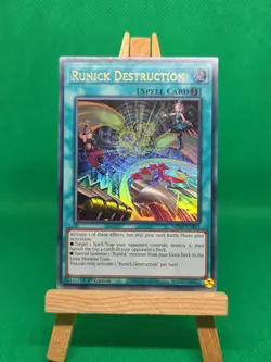 Runick Destruction - Ultra Rare 1st Edition MP23-EN243 - NM - YuGiOh - Image 2