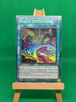 Runick Destruction - Ultra Rare 1st Edition MP23-EN243 - NM - YuGiOh - Image 3