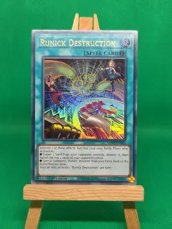 Runick Destruction - Ultra Rare 1st Edition MP23-EN243 - NM - YuGiOh - Image 4