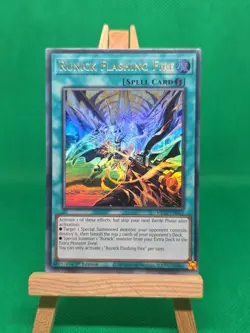 MP23-EN242 Runick Flashing Fire Ultra Rare 1st Edition YuGiOh - Image 2