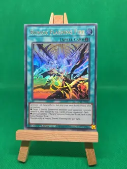 MP23-EN242 Runick Flashing Fire Ultra Rare 1st Edition YuGiOh - Image 4