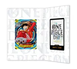 T113 One Piece Card Game Premium Card Collection ONE PIECE DAY'24 Luffy New - Image 1