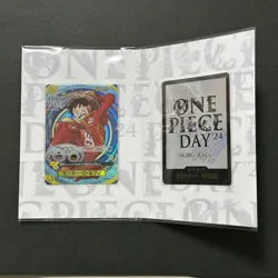 T113 One Piece Card Game Premium Card Collection ONE PIECE DAY'24 Luffy New - Image 3