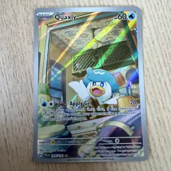 Quaxly 206/193 Illustration Rare Holo - Paldea Evolved Pokemon Card - NM - Image 1