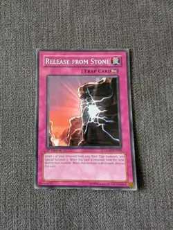 Yu-Gi-Oh! Card Release from Stone GLAS-EN068 1st Edition - Image 1