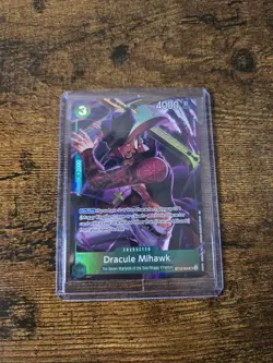 Dracule Mihawk (Illustration Box Vol.4) ST12-003 One Piece Promotion Cards Foil - Image 1