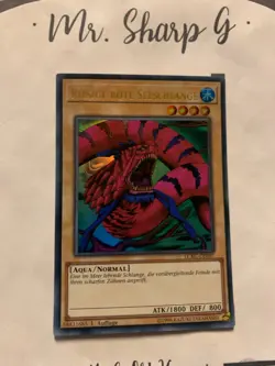 RIESIGE ROTE SEESCHLANGE - 1. AUFLAGE LCKC-DE097 DE Yu Gi Oh! CARD ULTRA RARE - Image 2