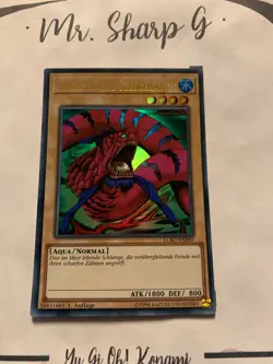 RIESIGE ROTE SEESCHLANGE - 1. AUFLAGE LCKC-DE097 DE Yu Gi Oh! CARD ULTRA RARE - Image 4