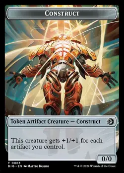 Construct Regular - The Big Score Tokens MTG-NM - Image 1