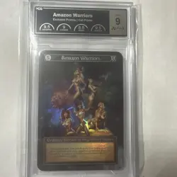 Amazon Warriors Exclusive Promo Alpha Investments PCG Mint 9 - Image 1