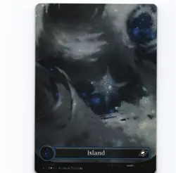 Island (0368) (Borderless) (Galaxy Foil) Foil L Edge of Eternities 368 NM - Image 1