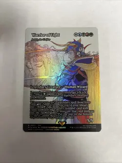 Warrior Of Light Jodah The Unifier Foil Showcase Final Fantasy MTG Card #0017 - Image 1