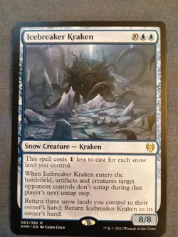 Icebreaker Kraken Kaldheim Regular NM 063/285 - Image 1