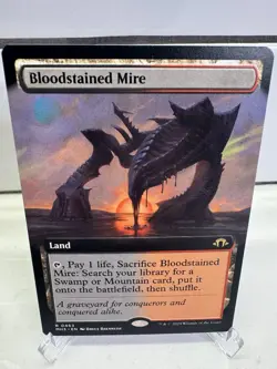 Bloodstained Mire (Extended Art) Modern Horizons 3 Regular - Image 1