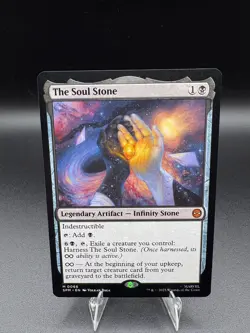 Magic the Gathering MTG The Soul Stone Marvel's Spider-Man Regular Mythic 66 - Image 1
