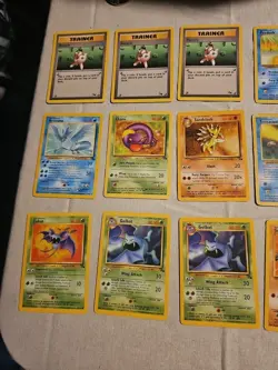 Fossil Bulk Pokemon TCG x44 Lot: Regular/Holo | Moderately Played-Damaged - Image 1
