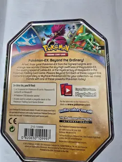 Pokemon TCG EX Collector's Tin 2015 Hoopa Excellent condition - Image 5
