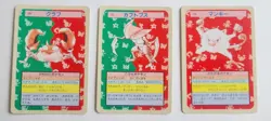 🔥Vintage 1995 Pokemon Bandai Carddass Lot of 5 NMOB! BLUE/GREEN backs🔥flawless - Image 3