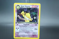 Dark Hypno 9/82 1ST EDITION HOLO Team Rocket Pokemon TCG WOTC Vintage - Image 1