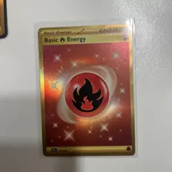 Basic Fire Energy - 230/197 - Secret Rare - S&V: Obsidian Flames - Pokemon TCG - Image 1