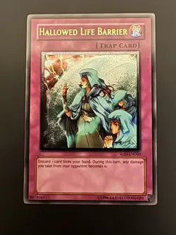 Yugioh! Hallowed Life Barrier - SOD-EN060 - Ultimate Rare - Unlimited Edition LP - Image 1