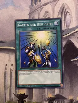 YUGIOH! Karten der Heiligkeit YGLD-DEC27 Common NM 1.Auflage - Image 1