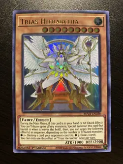 Yu-Gi-Oh! Trias Hierarchia MP21-EN058 - 1st Edition - Ultra Rare - Near Mint! - Image 1