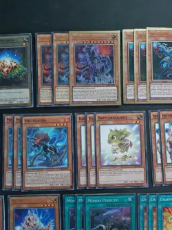 Lotto yugioh Deck Dinosauro Tirannosauro Dinowrestler Pankratopo Evolzar Laggia - Image 5