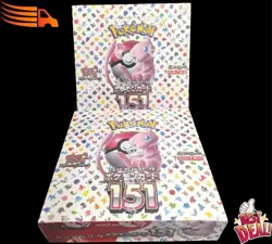 Pokemon Card Game 151 Scarlet & Violet Booster Box sv2a TCG Japanese NEW Sealed - Image 1