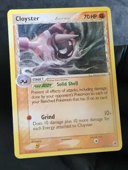 Pokemon EX Dragon Frontiers 14/101 Cloyster Card - Image 1