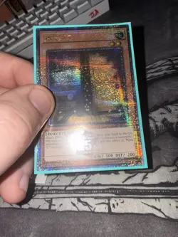 Yu-Gi-Oh! TCG Maxx "C" Quarter Century Secret Rare Card RA04-EN150 Stampede - Image 1