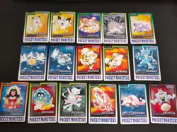 16 bulk lot Carddass BANDAI 1997 Japanese Pokemon Card eb174 - Image 1