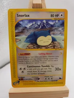 Pokemon Common Card : Snorlax 100/144 ( Skyridge Set) - Image 1
