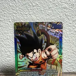 Son Goku : Childhood FB06-025 Leader Alternate Art Dragon Ball Card Rivals Clash - Image 2