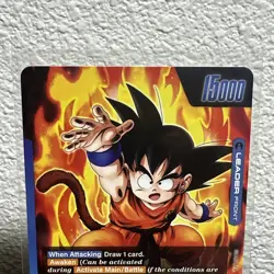 Son Goku : Childhood FB06-025 Leader Alternate Art Dragon Ball Card Rivals Clash - Image 5
