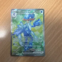 Pokemon TCG Quaquaval EX Paldea Evolved Ultra Rare Full Art Card 235/193 - Image 1