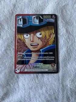 One Piece Card Game Sabo Alt Art Leader OP13-004 English Carrying On His Will - Image 1