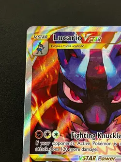 Lucario VSTAR SWSH291 - Sword & Shield Crown Zenith ETB Promo Pokemon Card NM - Image 5