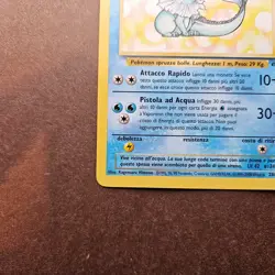 Italian Vaporeon 28/64 Pokemon Jungle Regular Rare Card - LP - Image 4