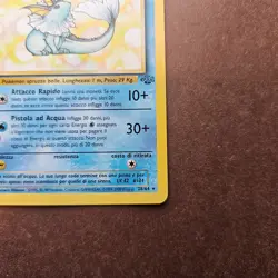 Italian Vaporeon 28/64 Pokemon Jungle Regular Rare Card - LP - Image 5