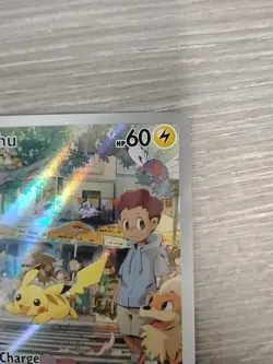 2023 Pokemon TCG Mew 151 Pikachu Full Art Secret Illustration Rare Card 173/165 - Image 3