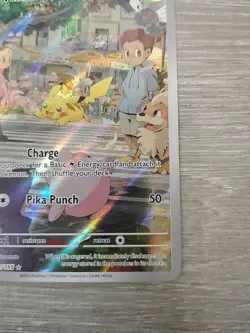 2023 Pokemon TCG Mew 151 Pikachu Full Art Secret Illustration Rare Card 173/165 - Image 5
