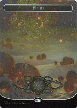 Plains () (Borderless) (Galaxy Foil) - FOIL - L Unfinity 486 - MTG - Image 1