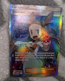 Pokemon - Jasmine - 177/181 - Sun & Moon - Team Up Custom Fan Art Display - Image 1