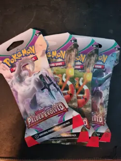 Paldea Evolved Sleeved Booster Pack - 1x English Factory Sealed Pokemon Booster - Image 4